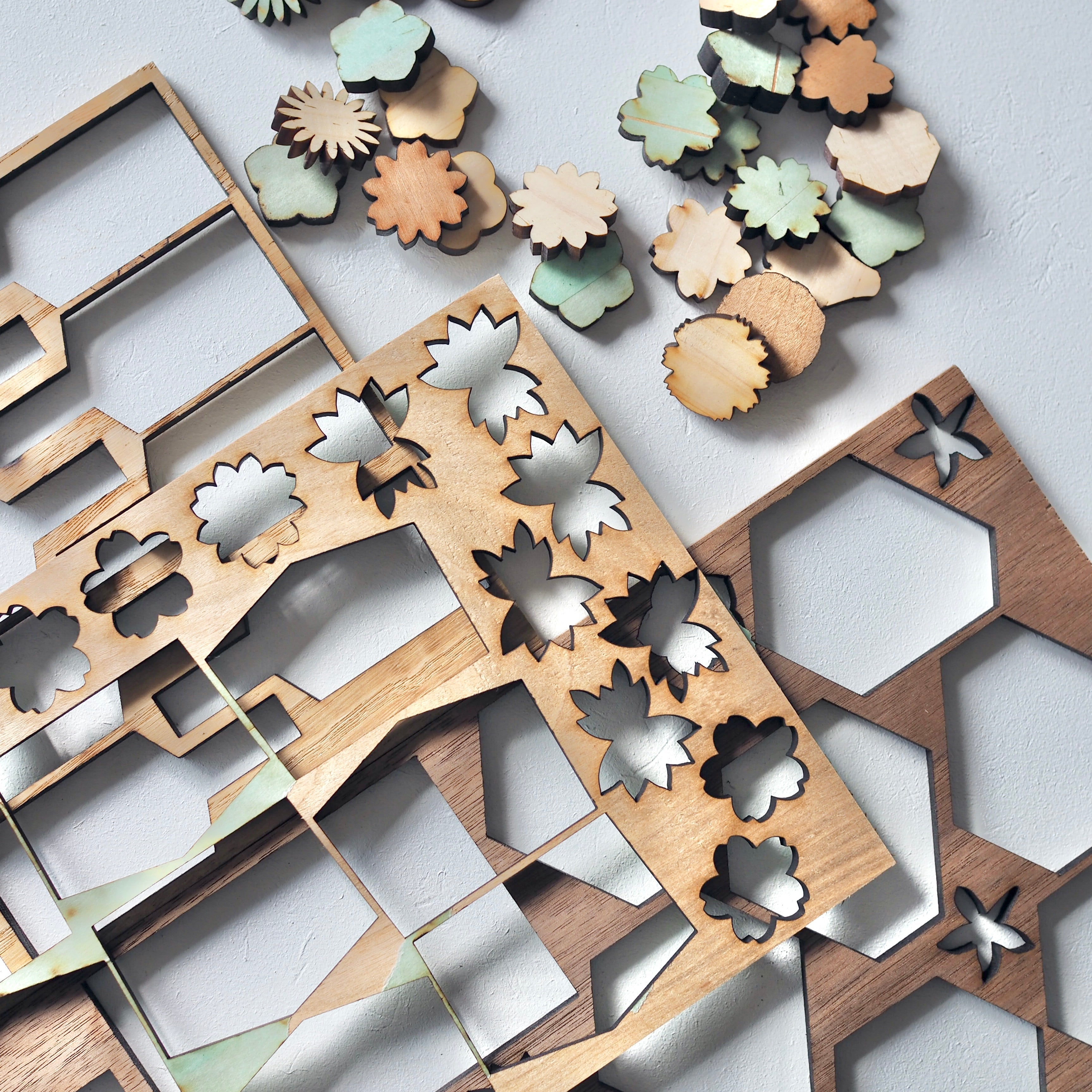 하나가타_꽃 모양 부품