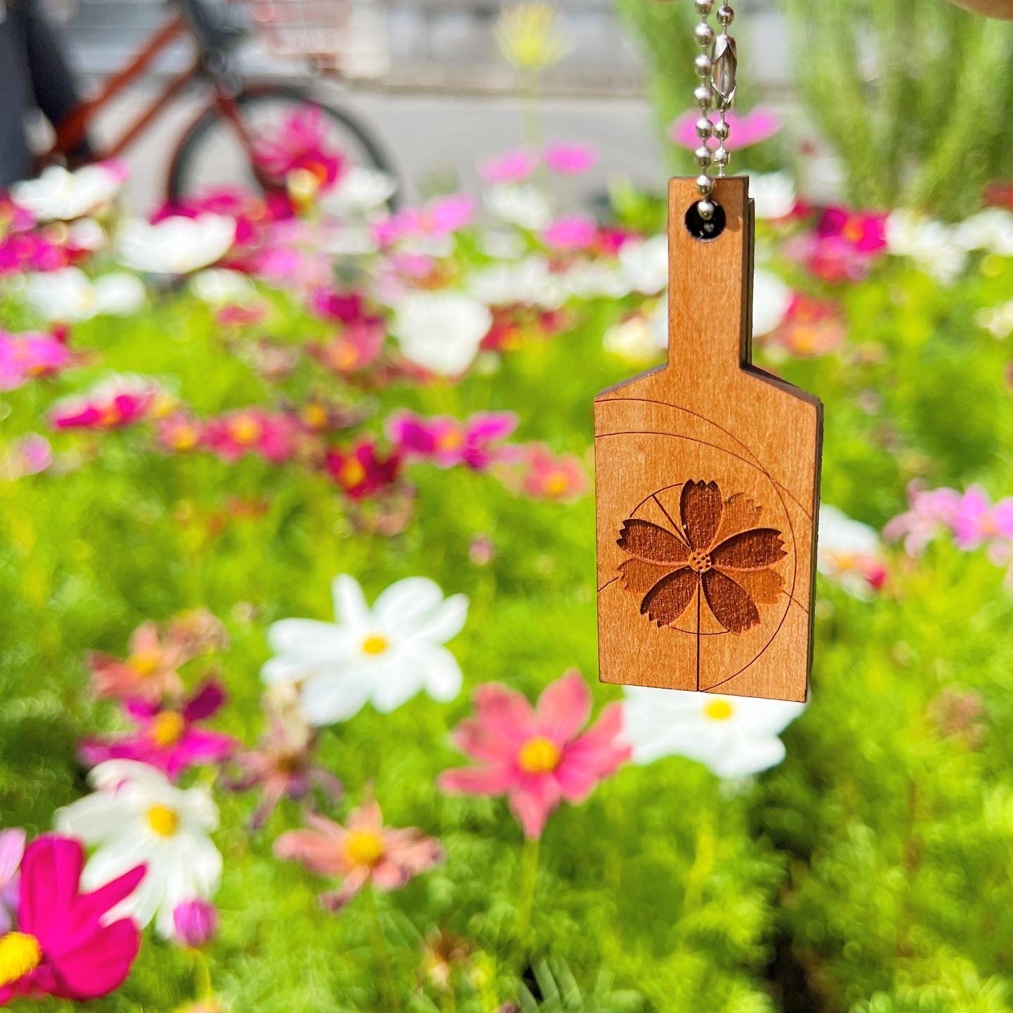 Wooden Keychain 10 [Akizakura]